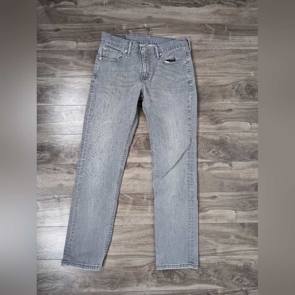 Men's Levi's 511 Gray Jeans Size 30x30